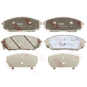Jeu de 4 plaquettes de frein TRW GDB3452