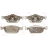 Jeu de 4 plaquettes de frein COTEC TRW GDB3476