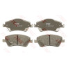 Jeu de 4 plaquettes de frein COTEC TRW GDB3481
