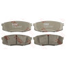 Jeu de 4 plaquettes de frein COTEC TRW GDB3491