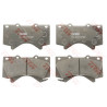 Jeu de 4 plaquettes de frein COTEC TRW GDB3524