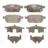 Jeu de 4 plaquettes de frein COTEC TRW GDB3529