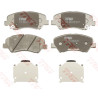 Jeu de 4 plaquettes de frein COTEC TRW GDB3548