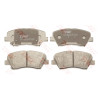 Jeu de 4 plaquettes de frein TRW GDB3552