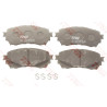 Jeu de 4 plaquettes de frein COTEC TRW GDB3580