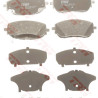 Jeu de 4 plaquettes de frein COTEC TRW GDB3598