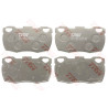 Jeu de 4 plaquettes de frein COTEC TRW GDB395
