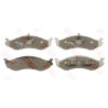 Jeu de 4 plaquettes de frein TRW GDB4104