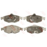 Jeu de 4 plaquettes de frein TRW GDB4125