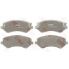 Jeu de 4 plaquettes de frein COTEC TRW GDB4126