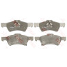 Jeu de 4 plaquettes de frein COTEC TRW GDB4129