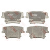 Jeu de 4 plaquettes de frein COTEC TRW GDB4135