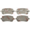 Jeu de 4 plaquettes de frein COTEC TRW GDB4176