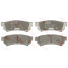 Jeu de 4 plaquettes de frein COTEC TRW GDB4178