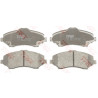 Jeu de 4 plaquettes de frein COTEC TRW GDB4605