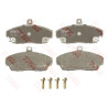 Jeu de 4 plaquettes de frein COTEC TRW GDB496