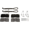 Jeu de 4 plaquettes de frein TRW GDB5005