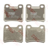 Jeu de 4 plaquettes de frein COTEC TRW GDB952