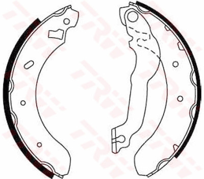 Jeu de mâchoires de frein TRW GS6255