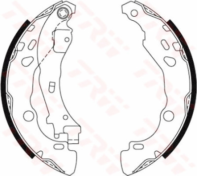 Jeu de mâchoires de frein TRW GS8474