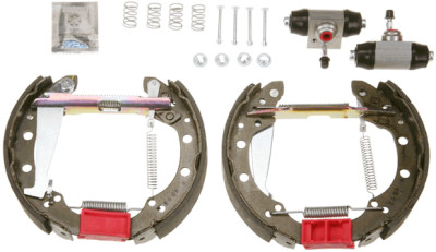 Jeu de mâchoires de frein TRW GSK1512 Superkit