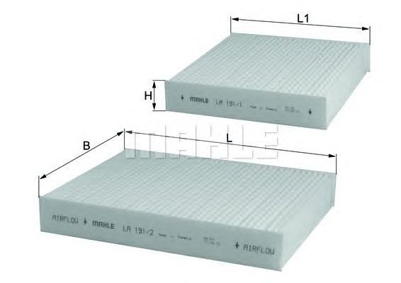 Filtre, air de l'habitacle