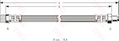 Flexible de frein TRW PHB372