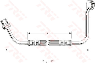 Flexible de frein TRW PHD250