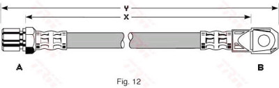 Flexible de frein TRW PHD303