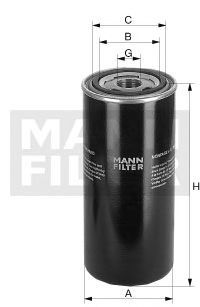 Filtre à huile MANN-FILTER W 1150/7