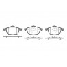 Jeu de 4 plaquettes de frein ROADHOUSE 2390.01