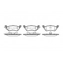 Jeu de 4 plaquettes de frein ROADHOUSE 2811.00