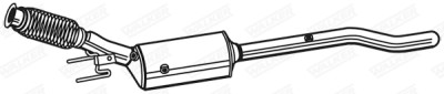 Filtre à particules / à suie, échappement