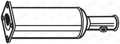Filtre à particules / à suie, échappement