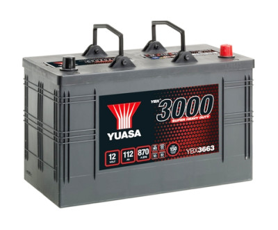 Batterie Yuasa 12 V 112 Ah YBX3663