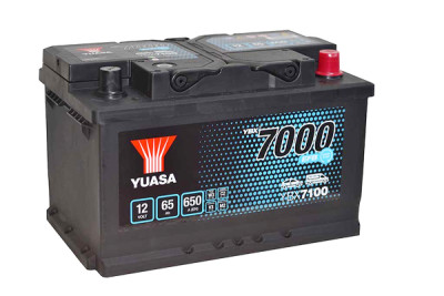 Batterie Yuasa - 12 V - 65 Ah YBX7100