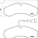 Jeu de plaquettes de frein HELLA 8DB 355 005-431
