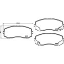Jeu de plaquettes de frein HELLA 8DB 355 005-581