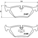 Jeu de plaquettes de frein HELLA 8DB 355 007-511