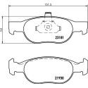 Jeu de plaquettes de frein HELLA 8DB 355 008-431