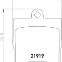 Jeu de plaquettes de frein HELLA 8DB 355 008-461