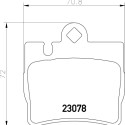 Jeu de plaquettes de frein HELLA 8DB 355 008-711