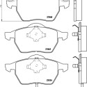 Jeu de plaquettes de frein HELLA 8DB 355 008-911