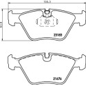 Jeu de plaquettes de frein HELLA 8DB 355 009-001