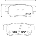 Jeu de plaquettes de frein HELLA 8DB 355 009-971