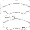 Jeu de plaquettes de frein HELLA 8DB 355 010-401
