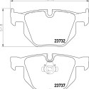 Jeu de plaquettes de frein HELLA 8DB 355 010-471