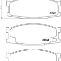 Jeu de plaquettes de frein HELLA 8DB 355 010-561
