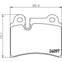 Jeu de plaquettes de frein HELLA 8DB 355 011-861