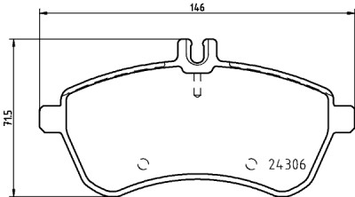 Jeu de plaquettes de frein HELLA 8DB 355 012-581